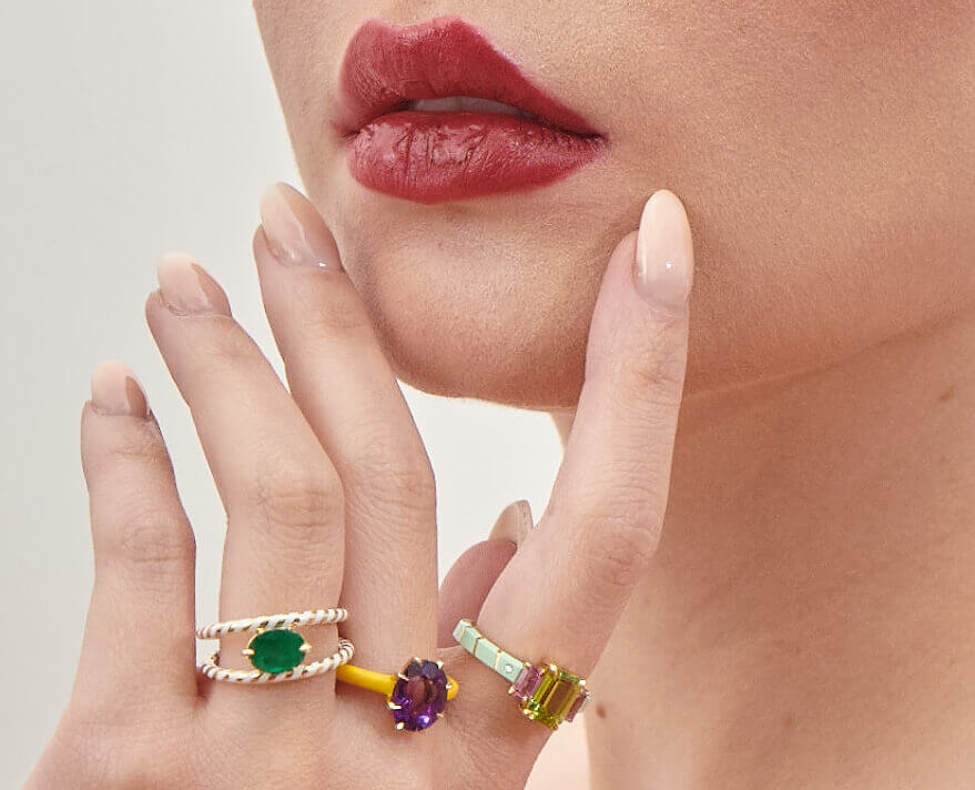 BIRTHSTONE RINGS