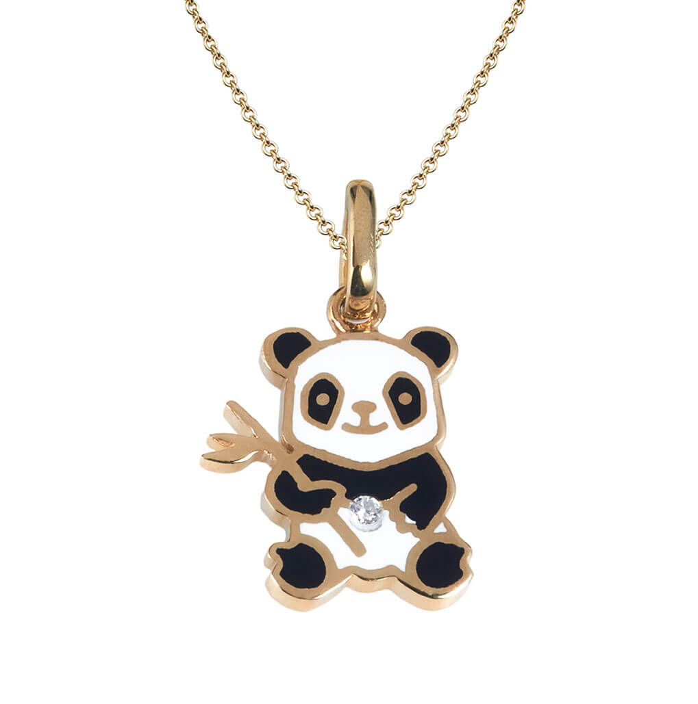 PANDA CHARM & CHAIN