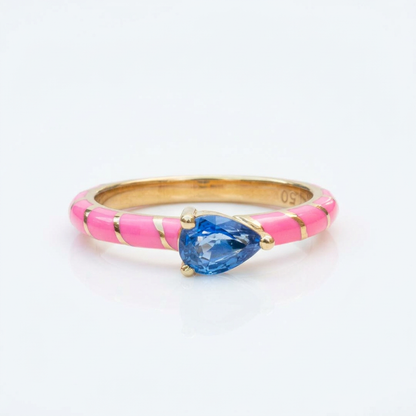 SAPPHIRE WHISPER RING