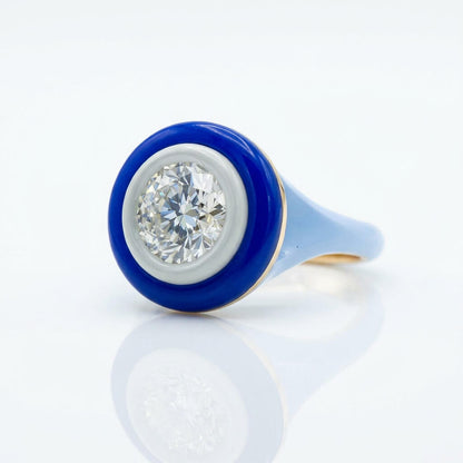 DEEP SEA SOLITAIRE - ROUND DIAMOND