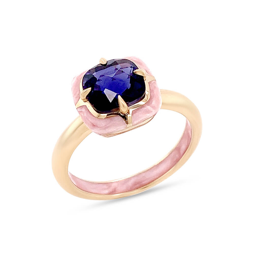 CUSHION CUT IOLITE