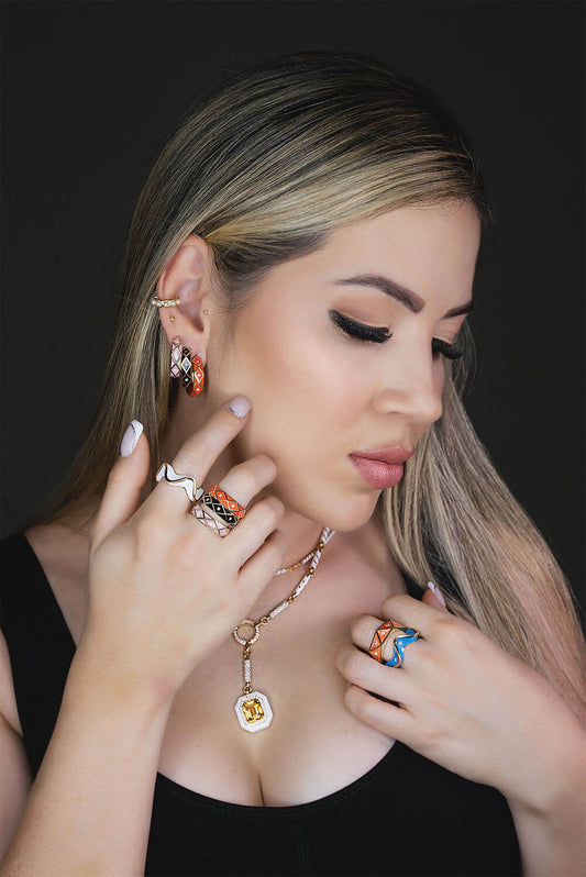 GEO HOOPS