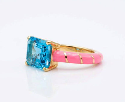 BOMBSHELL RING - 18K YELLOW GOLD