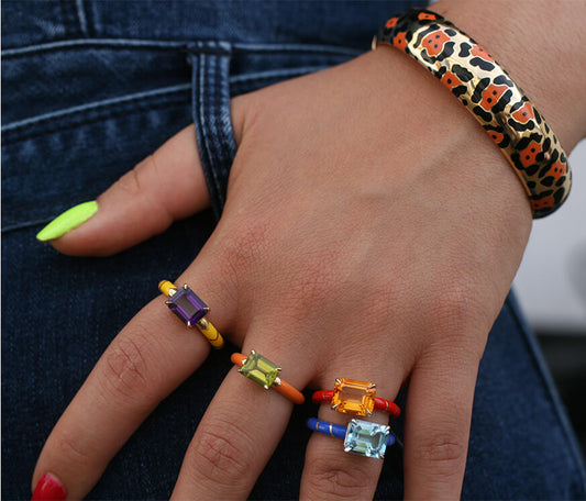 BOMBSHELL RING - 18K YELLOW GOLD